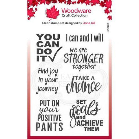 Clear Stamps - You Can Do It!