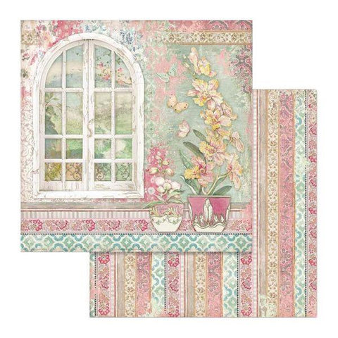 Orchids & Cats - Window