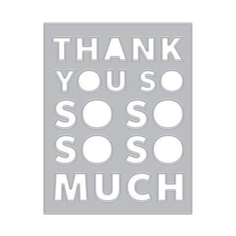 Thank You Message Cover Plate