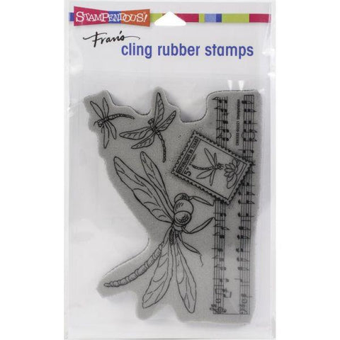 Cling Stamps - Dragonfly Song