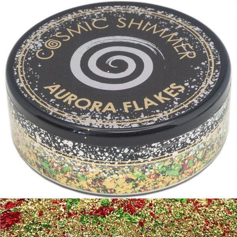 Cosmic Shimmer Aurora Flakes - Festive Jewel