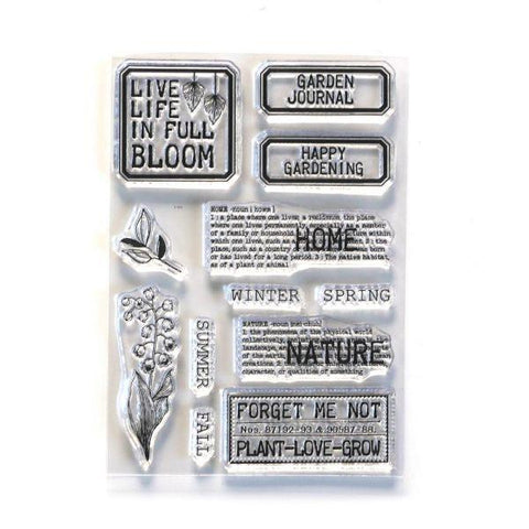 Clear Stamps - Home & Nature