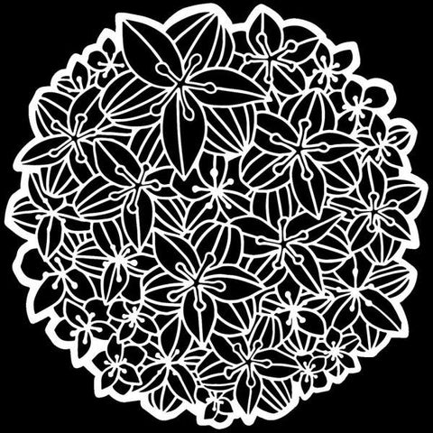 Stencil - 12x12 - Peruvian Daisy