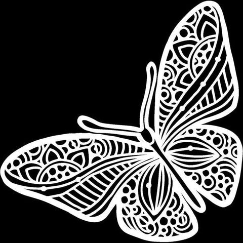 Stencil - 12x12 - Joyous Butterfly