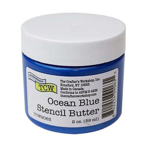 Stencil Butter - Ocean Blue