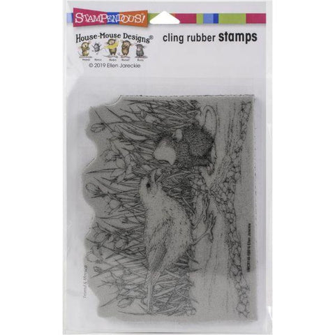 Cling Stamps - House Mouse - Berry Birdie