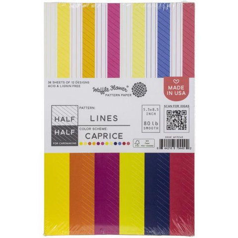 Paper Pad - Half Lines/Capri