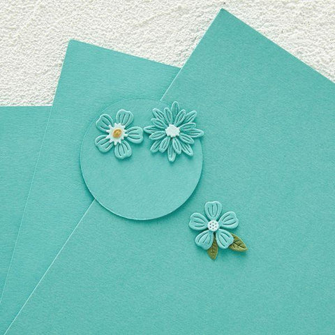 Color Essentials Cardstock - Teal Topaz