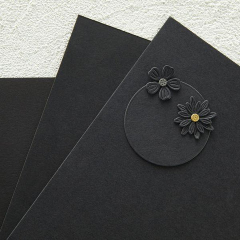 Color Essentials Cardstock - Onyx