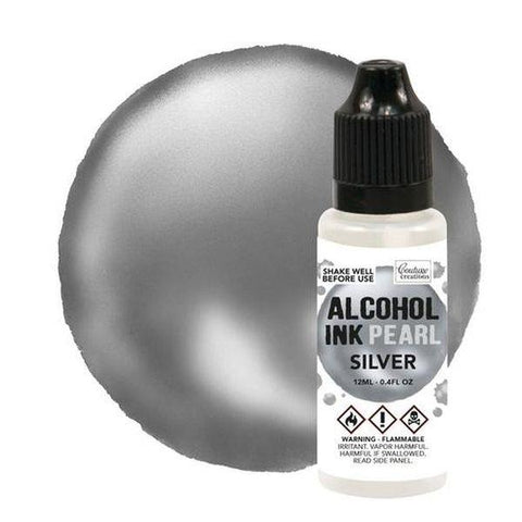 Pearl Alcohol Ink - Silver