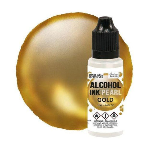 Pearl Alcohol Ink - Gold