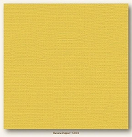 Canvas Cardstock - Banana Pepper