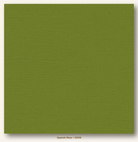 Canvas Cardstock - Spanish Moss