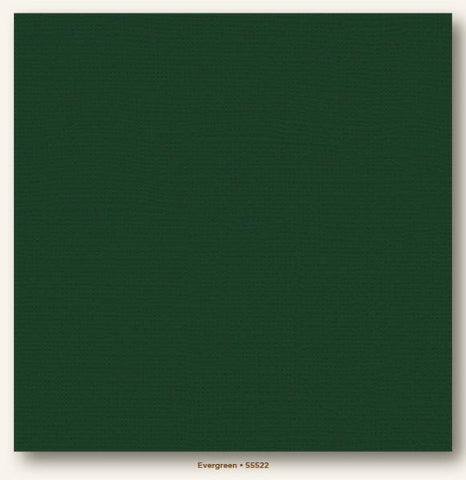 Canvas Cardstock - Evergreen