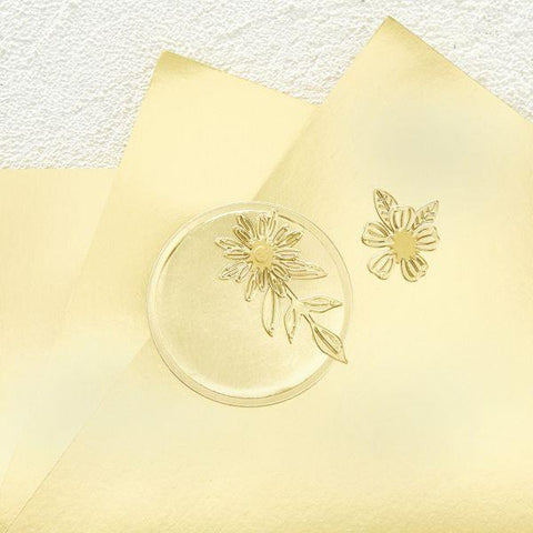 Mirror Gold Cardstock