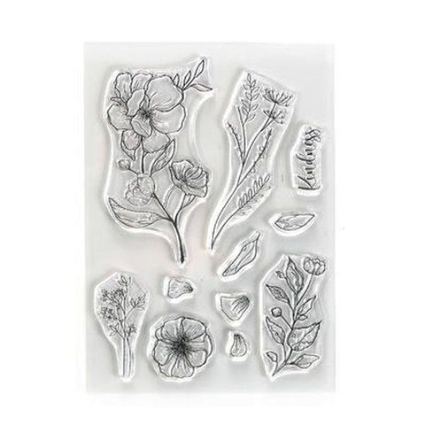 Clear Stamps - Beautiful Blooms - Kindness