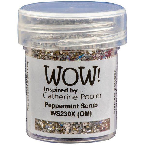 Embossing Powder - Peppermint Scrub