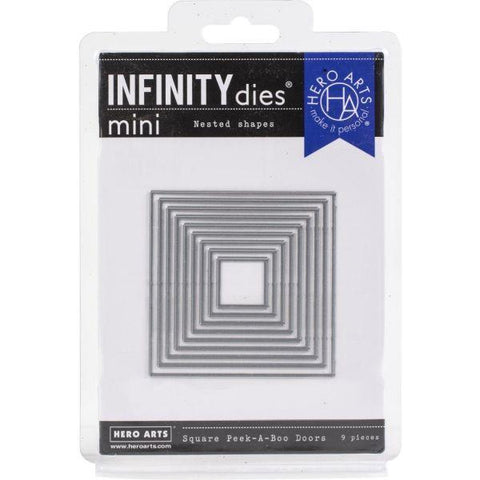 Square Peekaboo Doors Infinity Dies
