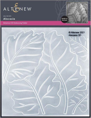 3D Embossing Folder - Alocasia