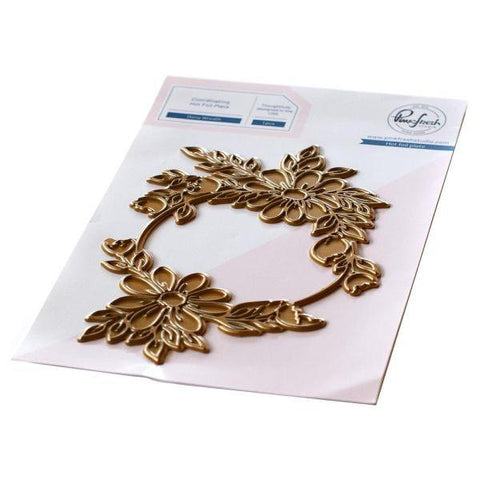 Daisy Wreath - Hotfoil Plate