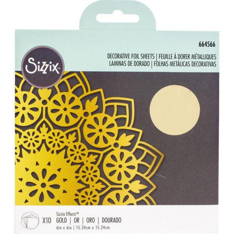 Effectz Decorative Foil Sheets - Gold