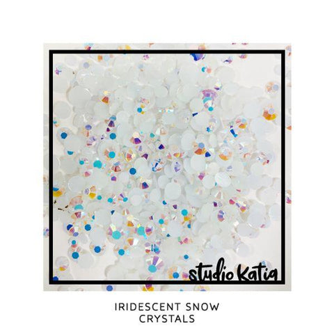 Iridescent Snow Crystals