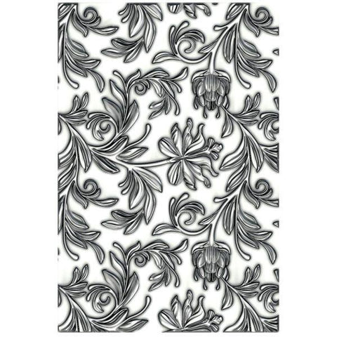 3D Texture Fades Embossing Folder - Mini Botanical