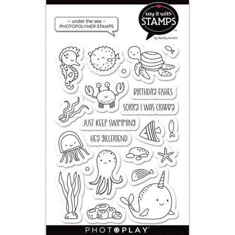 Say it With Stamps - Under the Sea Clear Stamps