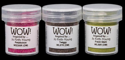 Embossing Powder Trio - English Garden