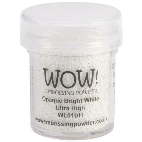 Embossing Powder  - Opaque Bright White - Ultra High
