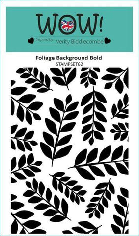 Clear Stamps - Foliage Background Bold