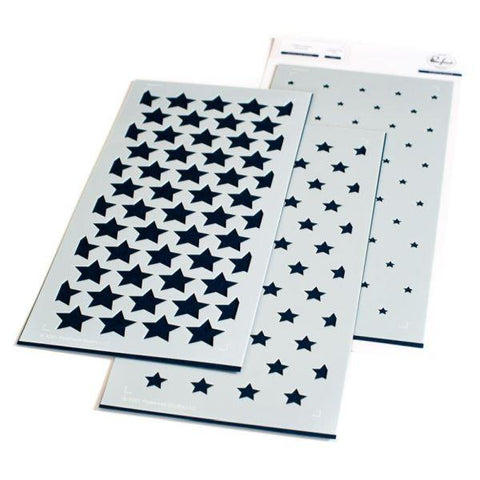 Slimline Stars Builder Layering Stencils