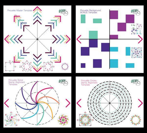 Pirouette Pattern Templates