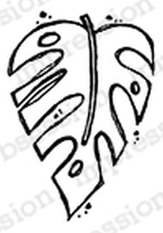 Cling Stamp - Small Leaf