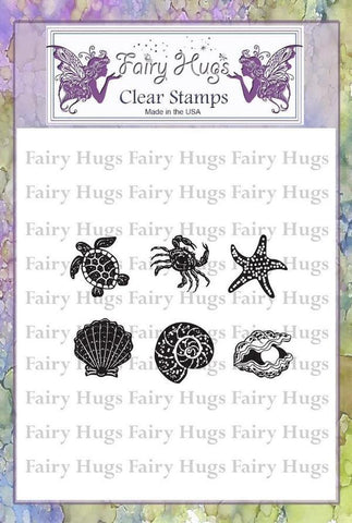 Clear Stamps - Teeny Ocean Set