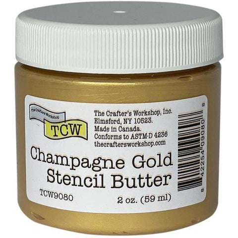 Stencil Butter - Champagne Gold