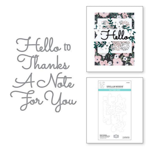 Sweet Seranade Notecards Collection - Sweet Saying Notecard Sentiments