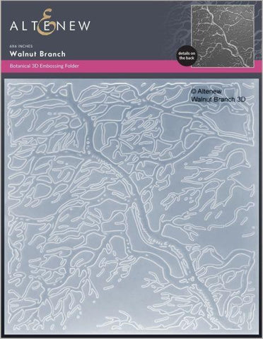 3D Embossing Folder - Walnut Branch