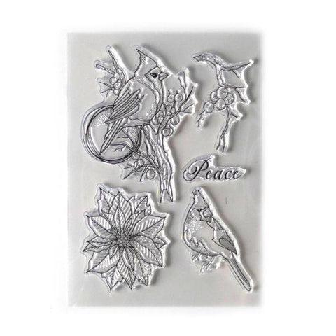 Beautiful Blooms - Clear Stamps - Peace