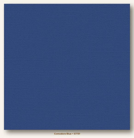 Canvas Cardstock - Commodore Blue