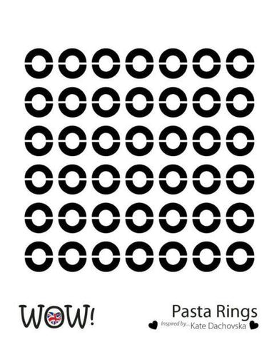 Stencil - Pasta Rings
