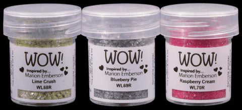 Embossing Powder Trio - Dee's Delights