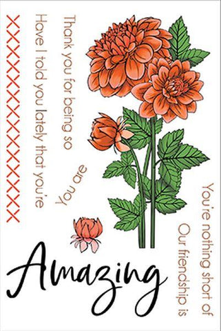 Dahlia - Clear Stamps