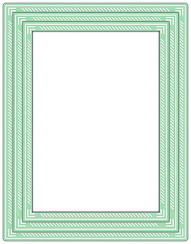 A2 Diagonal Stitched Layered Card Topper Dies