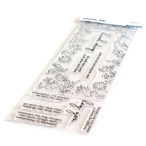 Daisy Slimline Frame Stamp Set