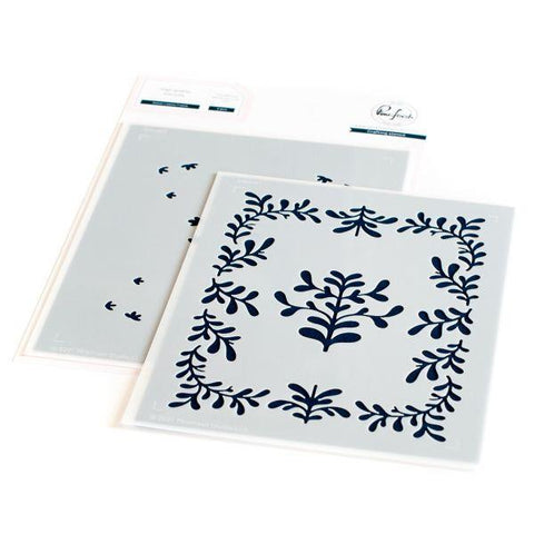 Sweet Leaves Layering Stencils