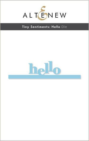 Tiny Sentiments:  Hello - Die