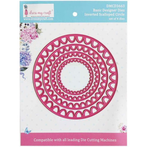 Inverted Stitched Circle Dies