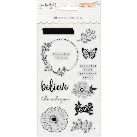 Peaceful Heart - Clear Stamps