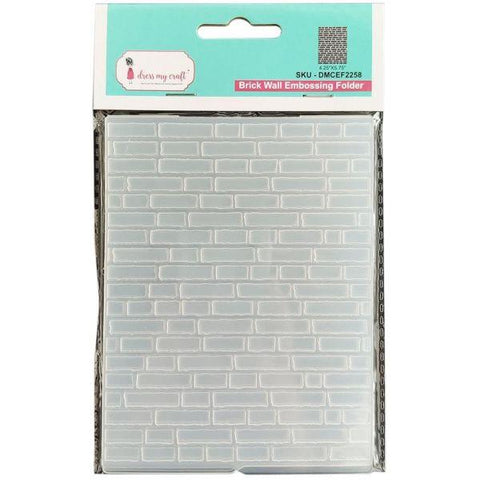 Brick Wall Embossing Folder